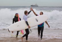 Waves of mental support