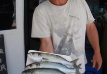 Spring fishing fires up river