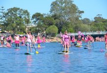 Pink’s got paddle power