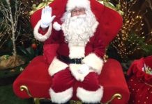 Santa kicks off festivities