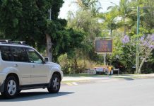 Lower speed on the radar