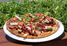 Pizza with that gourmet touch