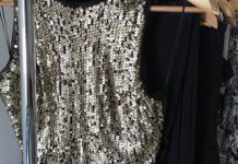 New wardrobe of clothing