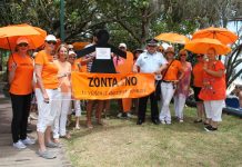Zonta walking the talk