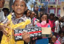 School supplies flood in