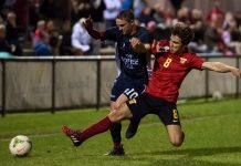 Football action in Noosa