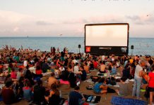 Movies go back to the beach