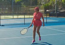 Tennis kids are champs