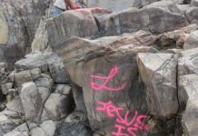 Fairy pools vandalised