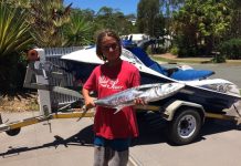 Warmer weather means fish are on the chew