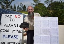 Political hopeful has mine on his mind