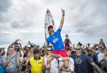 Tearing up as Owen tears it up