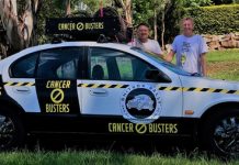 Cancer Busters on a treachorous journey
