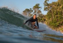 Perfect conditions for surfers