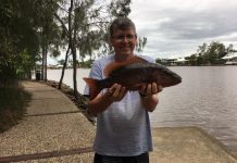 Wind drove anglers to river