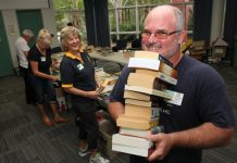 Bookfest proceeds for community
