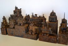 Creative art from scrap