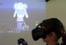 Virtual reality art created