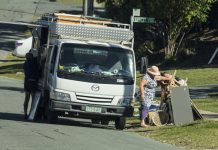 Kerbside trash, treasure find