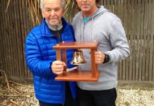 Hamie’s first surfboard