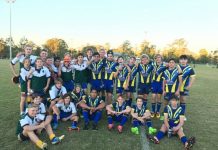 Noosa team in rugby final