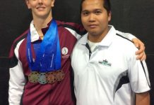 Swag of medals for Kyle