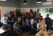 Comparing business notes, networking