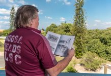 Pencil writes his name