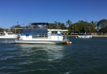House just drifts away