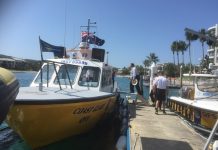 When the buoys light up