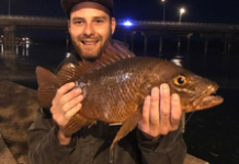 Great fishing in warmer water