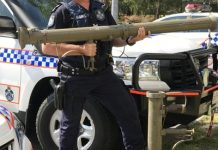 Rocket launchers unearthed