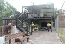 Tennis club gets a free facelift