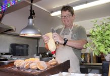 Donuts beat the rain