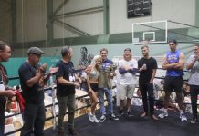 Football players pack a punch