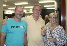 Candidates meet the people