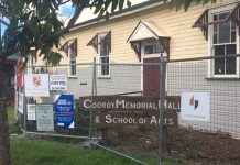 Hall rebuild nears completion
