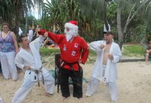 Budokan on the beach
