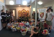 Students imbibed with true spirit of season