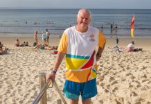 Baton passes at Noosa