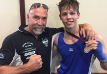 BUSY TIME FOR BOXING COACH