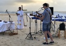 Easter daybreak service