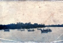 Peace flotilla re-enacted