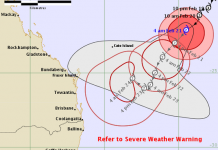 Tropical Cyclone Oma is forecast to approach the southern Queensland coast this weekend