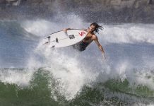 Beach erosion rocks surf festival