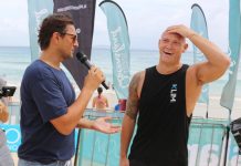 Klim leads the summer swim