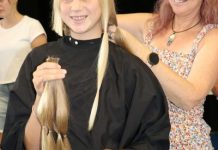 Hair raising cancer fundraiser