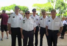 Locals pay their respect at Tewantin Anzac Day Parade