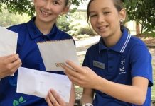 Students rediscover letter writing
