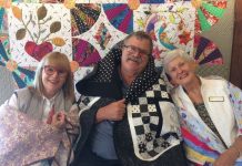 Quilts head south for the winter